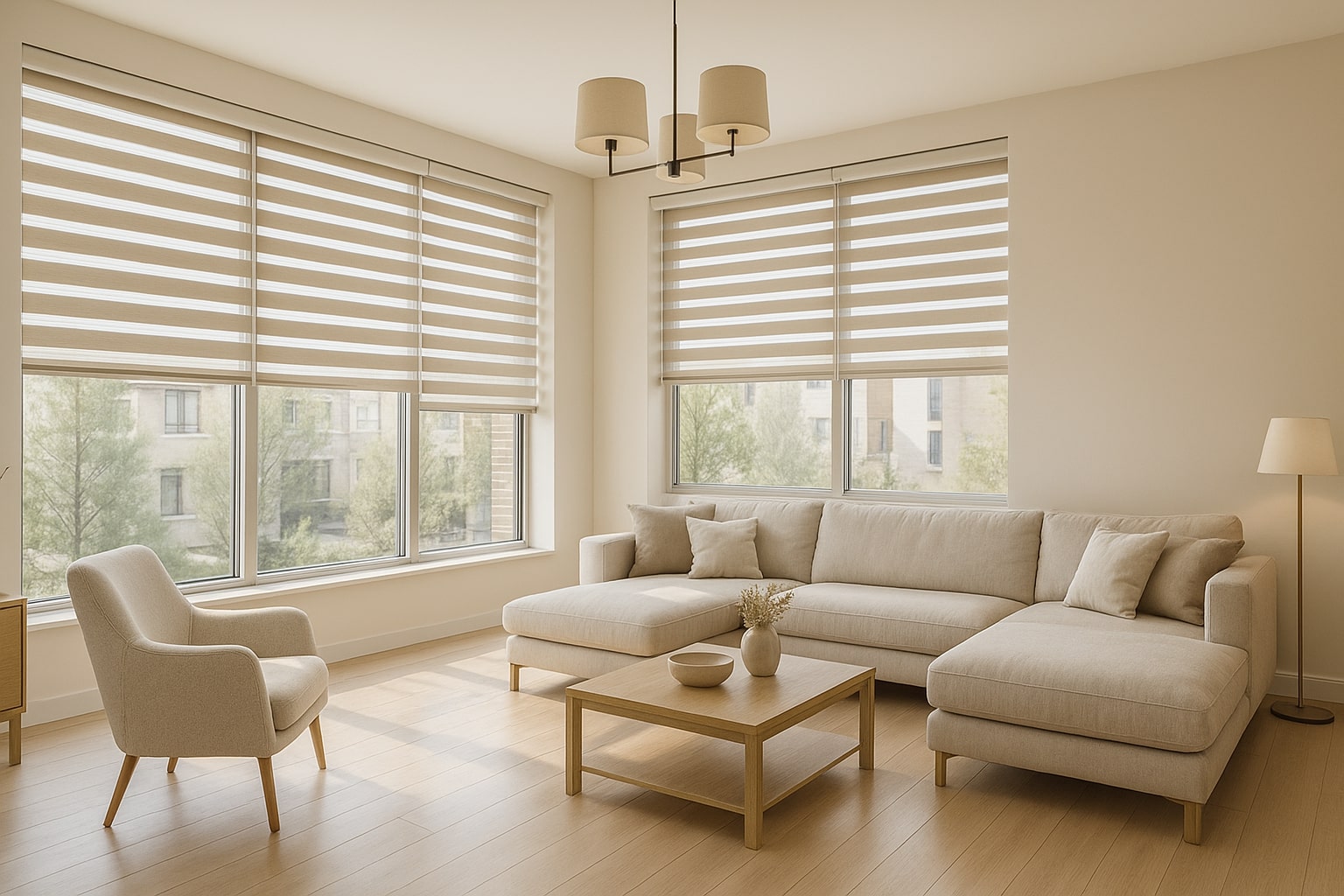 Usklađena boja zidova i zavesa za harmoničan prostor